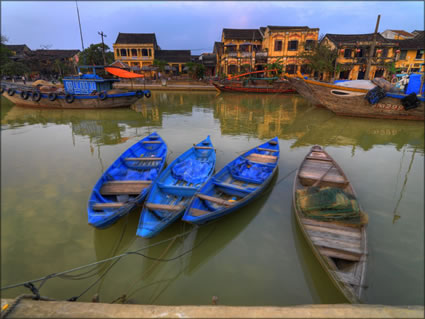 Boats - Hoi An - Vietnam (PBH3 00 5732)