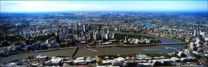 Brisbane City from Southbank - QLD (PB00 3008)