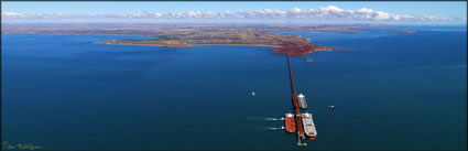 Cape Lambert Iron Ore Wharf - Dampier - WA (PBH3 00 9304)