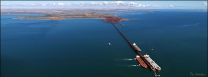 Cape Lambert Iron Ore Wharf - Dampier - WA (PBH3 00 9305)