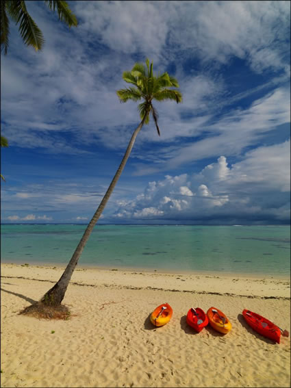 Coconuts and Kayaks - Aitutaki (PBH3 00 1349)