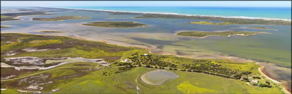 Coorong NP Shacks - SA (PBH3 00 31242)