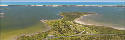 Coorong NP Shacks - SA (PBH3 00 31264)