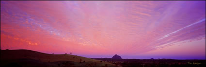 Glasshouse Mountains Sunset - QLD