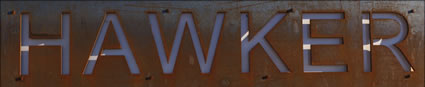 Hawker Sign - SA (PBH3 00 19133)