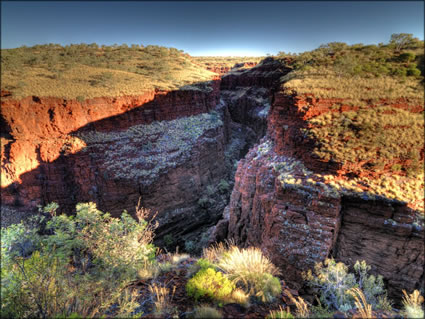 Junction Gorge - Karijini NP - WA (PBH3 00 9781)