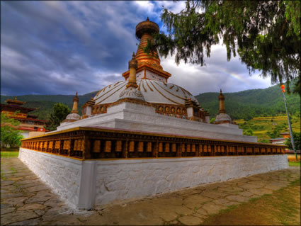 Khuru Stupa - Punakha SQ (PBH3 00 24175)