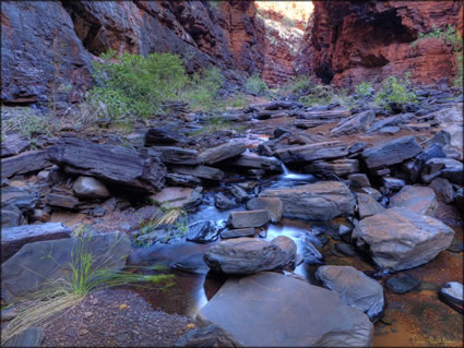 Knox Gorge - Karijini NP - WA SQ (PBH3 00 9128)