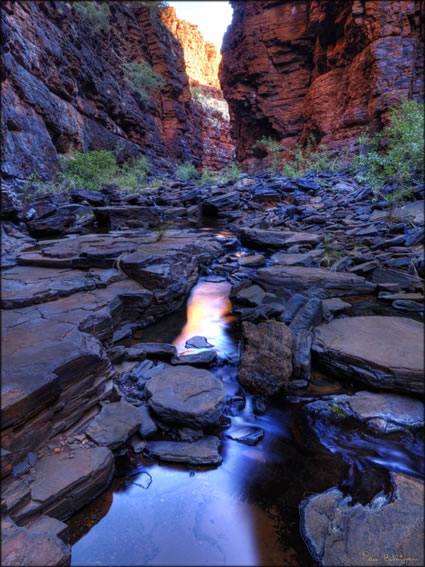 Knox Gorge - Karijini NP -  WA SQ (PBH3 00 9129)