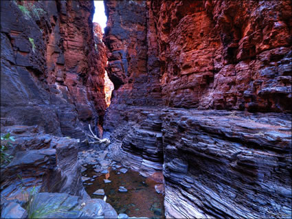 Knox Gorge - Karijini NP - WA SQ (PBH3 00 9137)