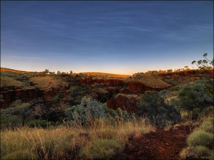 Knox Gorge - Karijini NP - WA  SQ (PBH3 00 9184)