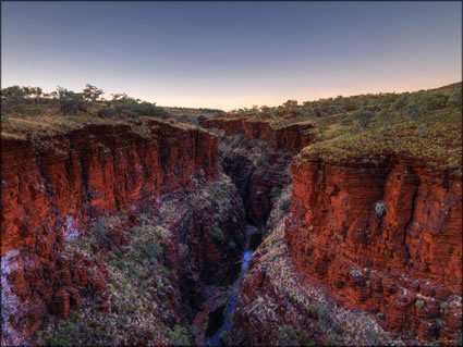 Knox Gorge - Karijini NP - WA SQ (PBH3 00 9186)