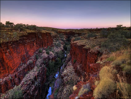 Knox Gorge - Karijini NP - WA  SQ (PBH3 00 9189)