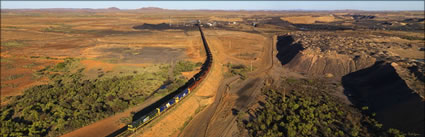 Leigh Creek Mine Train - SA (PBH3 00 18772)