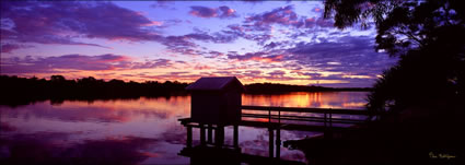 Maroochy River Boathouse Sunrise 2-QLD (PB 003140)