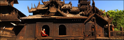 Monk at Monastery (PBH3 00 15010)