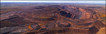 Mt Whaleback  Mine - Newman - WA H (PBH3 00 9823)