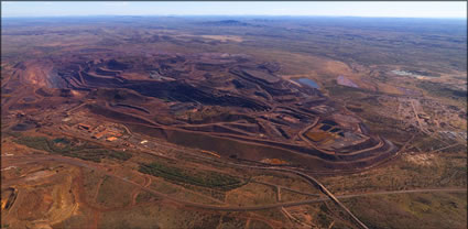 Mt Whaleback  Mine - Newman - WA (PBH3 00 9808)