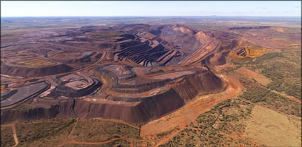 Mt Whaleback  Mine - Newman- WA (PBH3 00 9819)