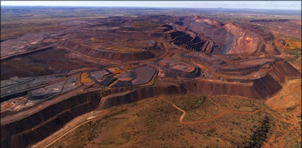 Mt Whaleback  Mine - Newman - WA (PBH3 00 9823)