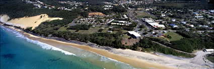 Rainbow Beach CBD from Ocean- QLD (PB00 4662)