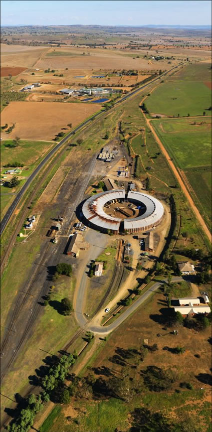 The Round House - Junee - NSW T V (PBH3 00 16901)