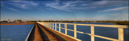 Tramway Bridge - Carnarvon - WA (PBH3 00 7574)