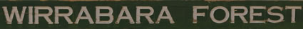 Wirrabara Forest Sign - SA (PBH3 00 22366)