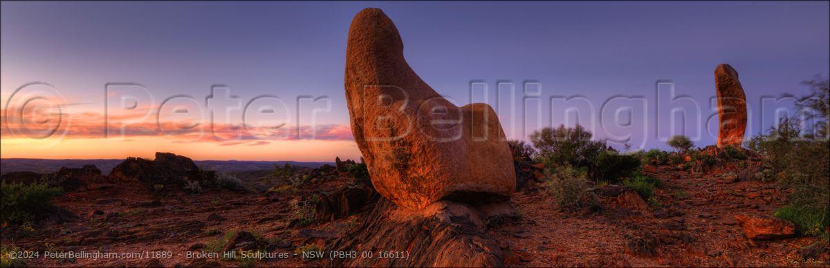 Peter Bellingham Photography Broken Hill Sculptures - NSW (PBH3 00 16611)