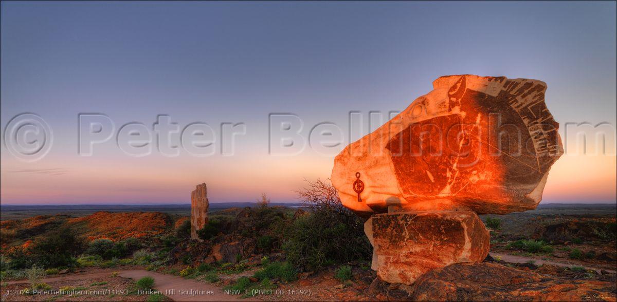 Peter Bellingham Photography Broken Hill Sculptures - NSW T (PBH3 00 16592)
