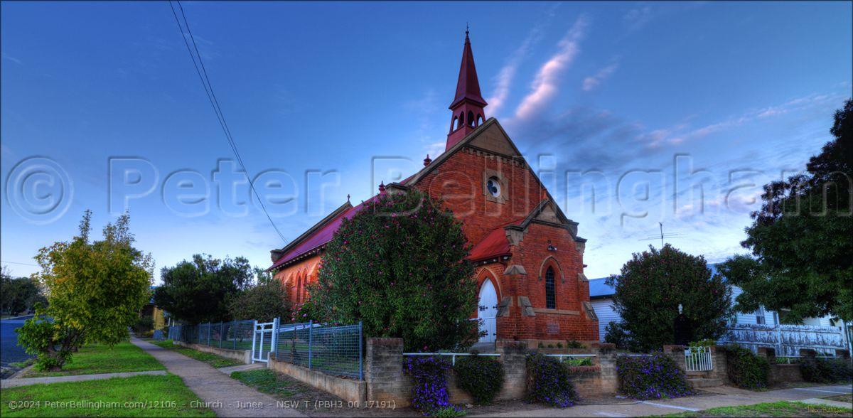 Peter Bellingham Photography Church - Junee - NSW T (PBH3 00 17191)