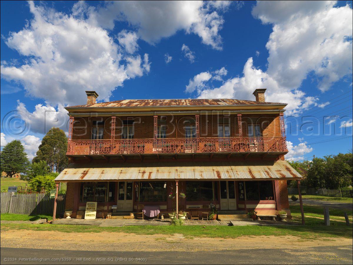 Peter Bellingham Photography Hill End - NSW SQ (PBH3 00 0400)