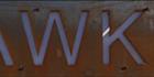 Hawker Sign - SA (PBH3 00 19133)