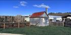 Sheds at Apple Orchard - TAS (PB00 5745)